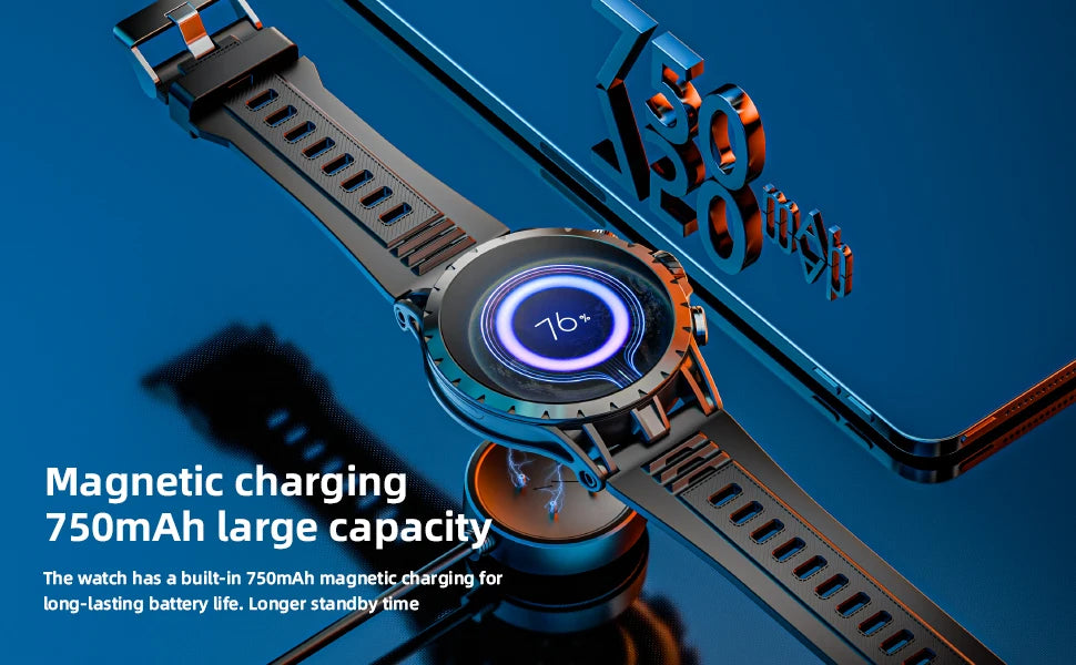 LOKMAT APPLLP 4 Android Smartwatch 4G Phone AMOLED Screen