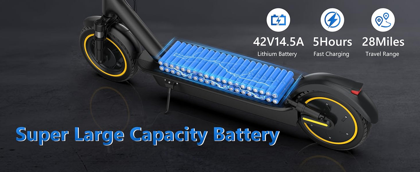 Ladped LPMAX 10In Folding Electric Scooter 22MPH 500W