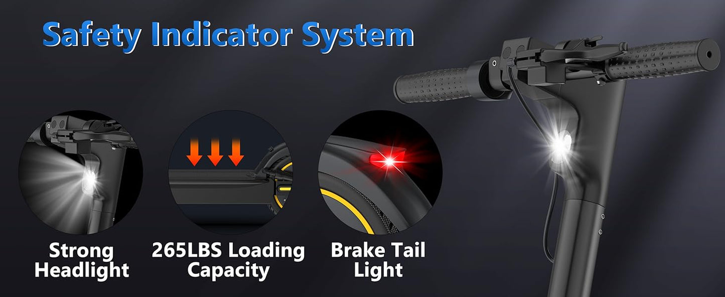 Ladped LPMAX 10In Folding Electric Scooter 22MPH 500W