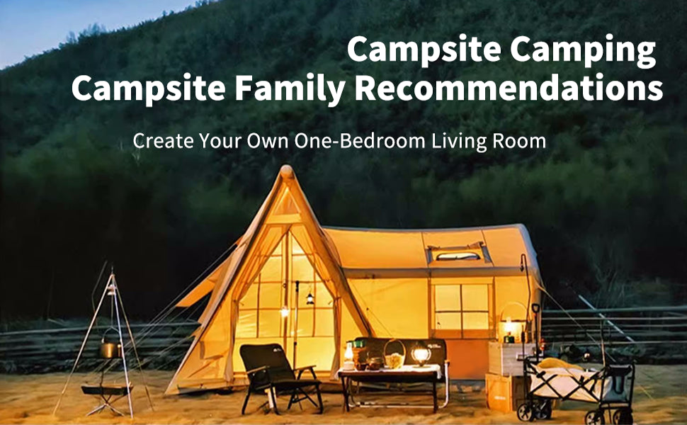 Inflatable Tent 8-10 Person 135 Sqft Instant Setup Camping