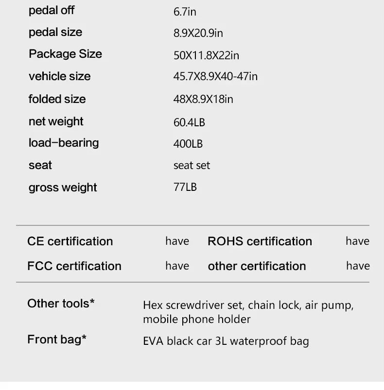 Boyueda Q7Pro 3200W Dual Motor 52V 19Ah Electric Scooter