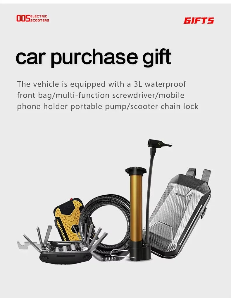 Boyueda Q7Pro 3200W Dual Motor 52V 19Ah Electric Scooter