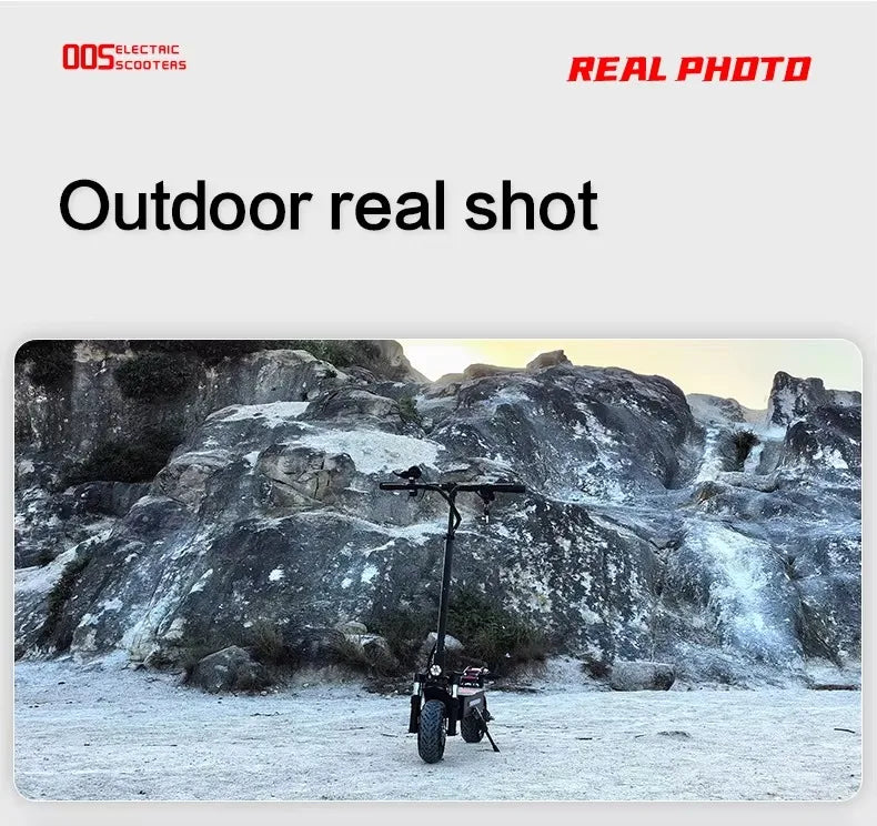 Boyueda Q7Pro 3200W Dual Motor 52V 19Ah Electric Scooter