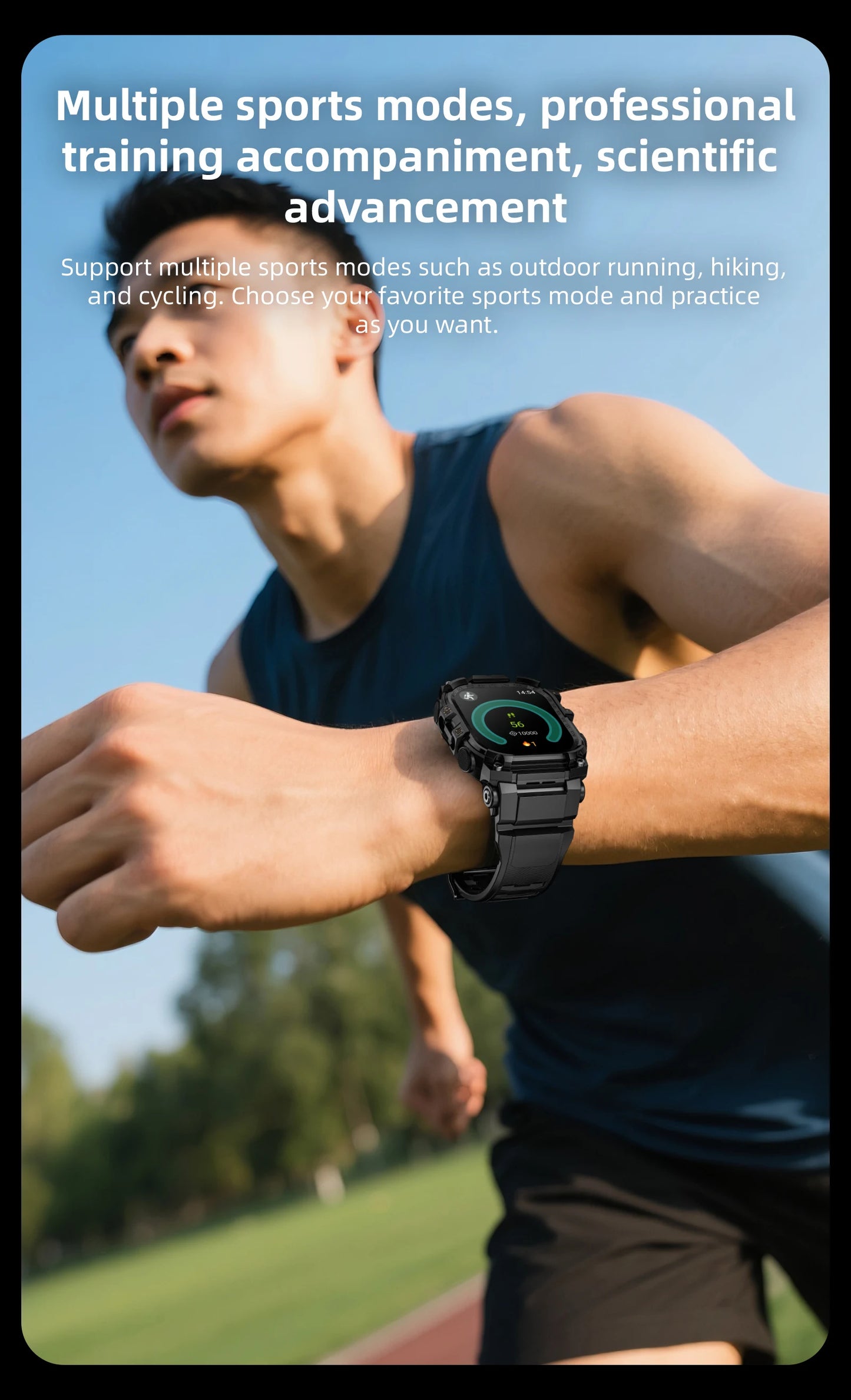 Lokmat Appllp 7 Max Android Smart Watch Phone Amoled Touch Screen Camera 4G WiFi SIM Card Outdoor Fitness Tracker