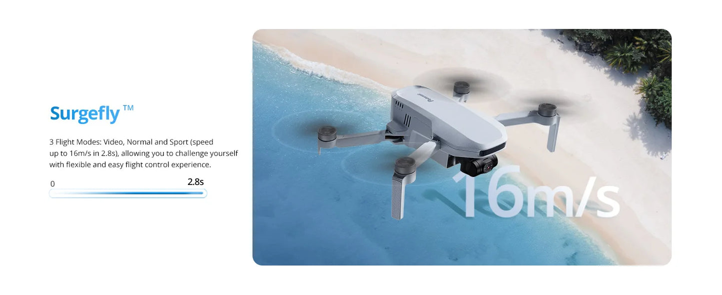 Potensic Atom 4K Drone With 3 Axis Gimbal Under 249g GPS