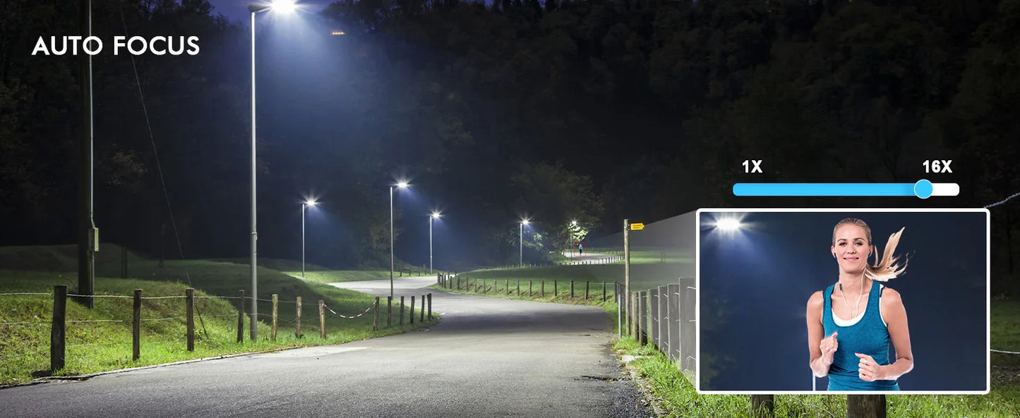 Ctronics 4K 8MP Outdoor WiFi Surveillance Camera 360 Zoom