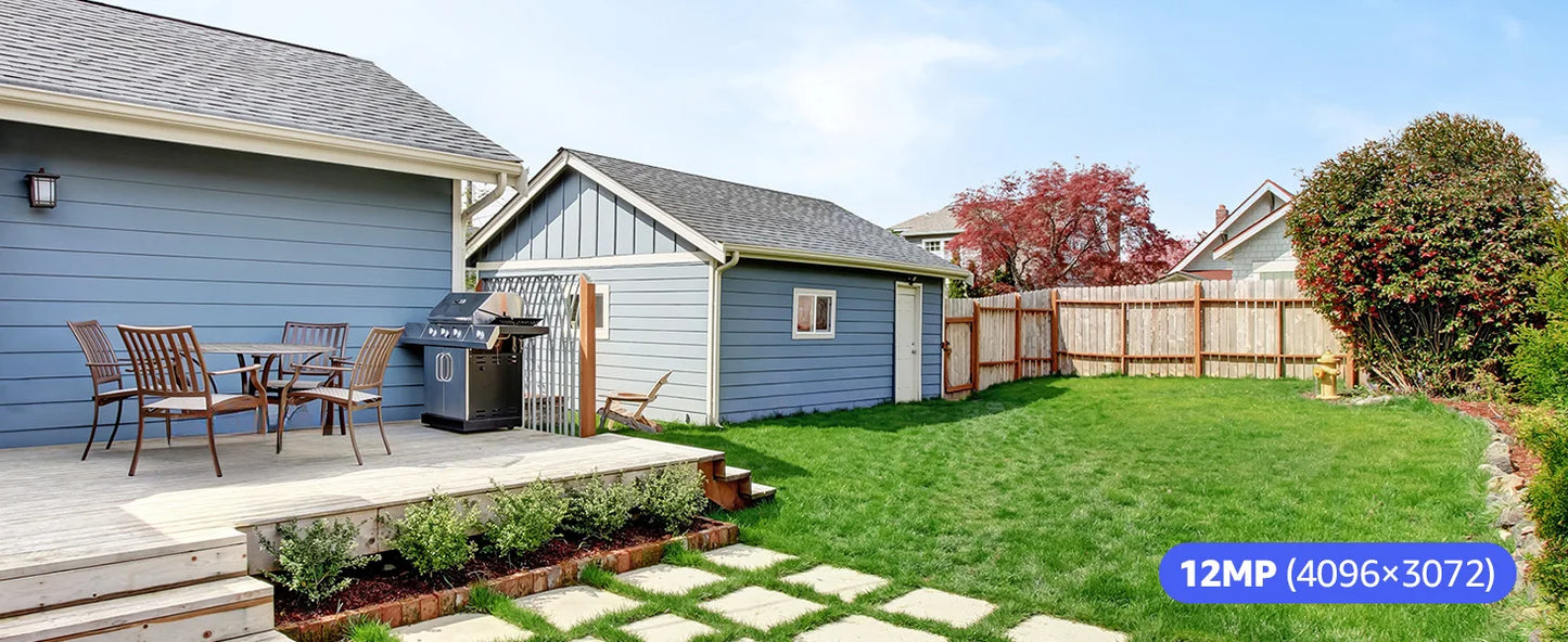 ANNKE 4 Pack 12MP Outdoor Smart Dual Light PoE Camera