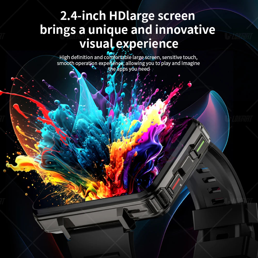 LOKMAT APPLLP 5 Max Android Watch Screen HD 4G Camera