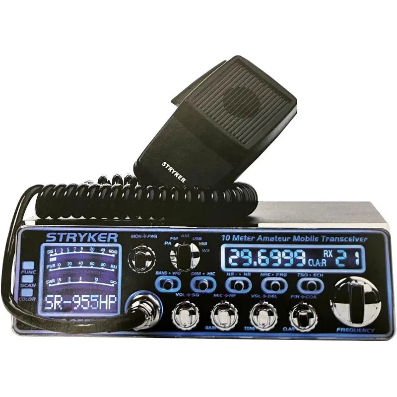 Stryker SR 955HP 10 Meter SSB Radio LED Lighting Audio