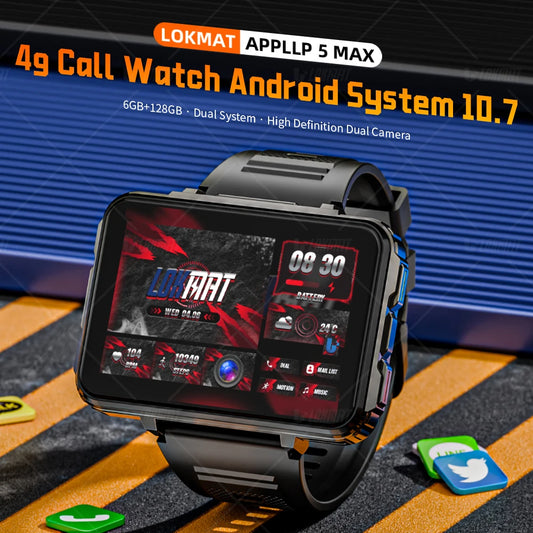 LOKMAT APPLLP 5 Max Android Watch Screen HD 4G Camera