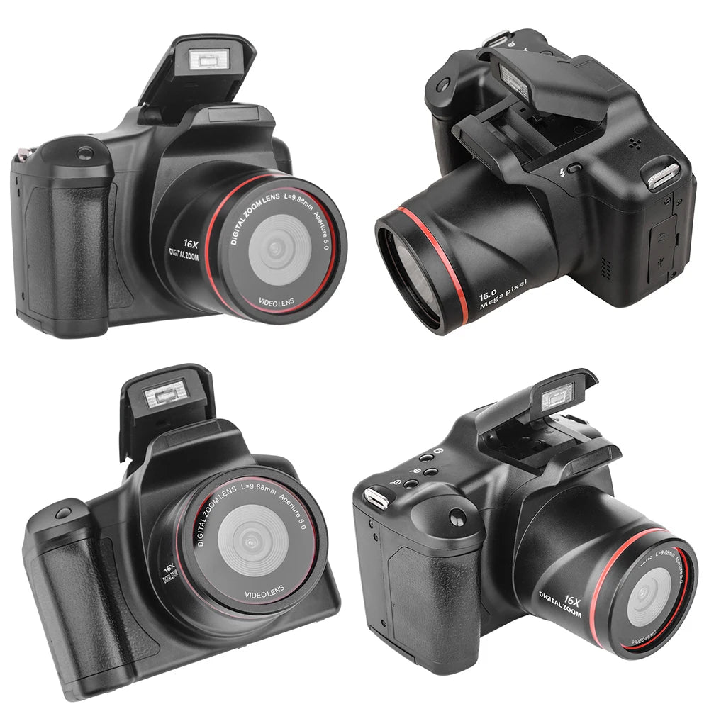 1080P 16MP Camcorder With 16X Zoom And 2.4 Inch LCD Screen