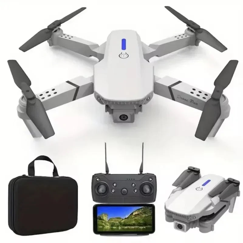 E88Pro 4K FPV Drone With 1080P Camera Foldable Portable