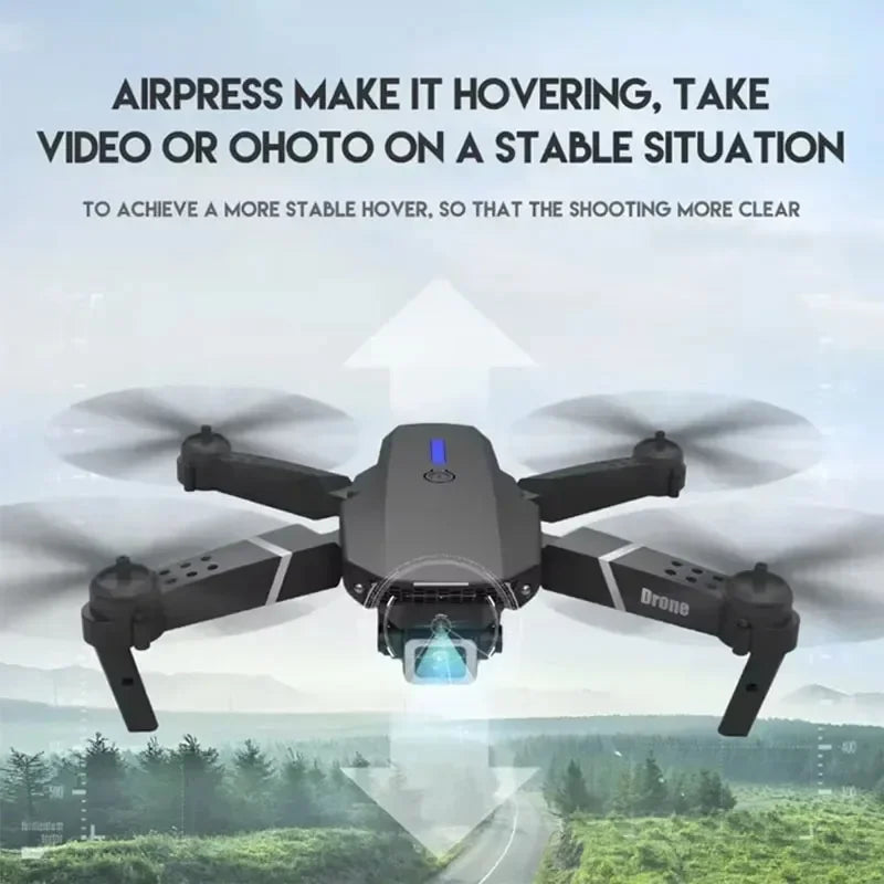 E88Pro 4K FPV Drone With 1080P Camera Foldable Portable
