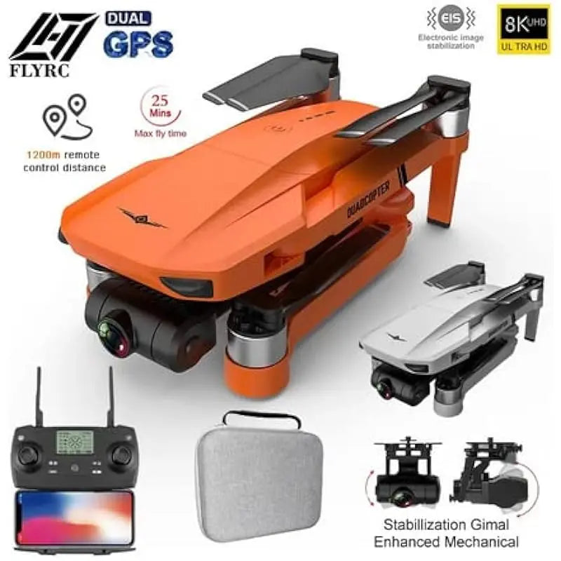 KF102 GPS Drone 4K 8K Camera 2 Axis Gimbal Quadcopter