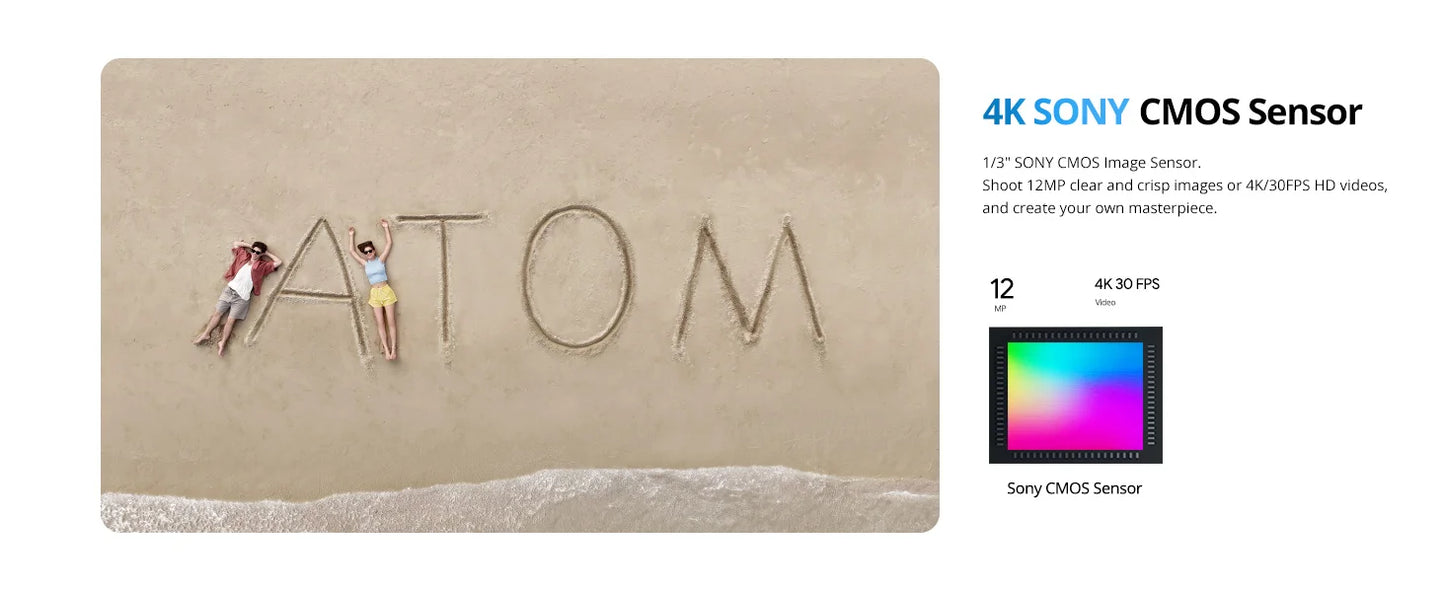 Potensic C0 Mini Drone 3 Axis Gimbal 6KM GPS 4K Quadcopter