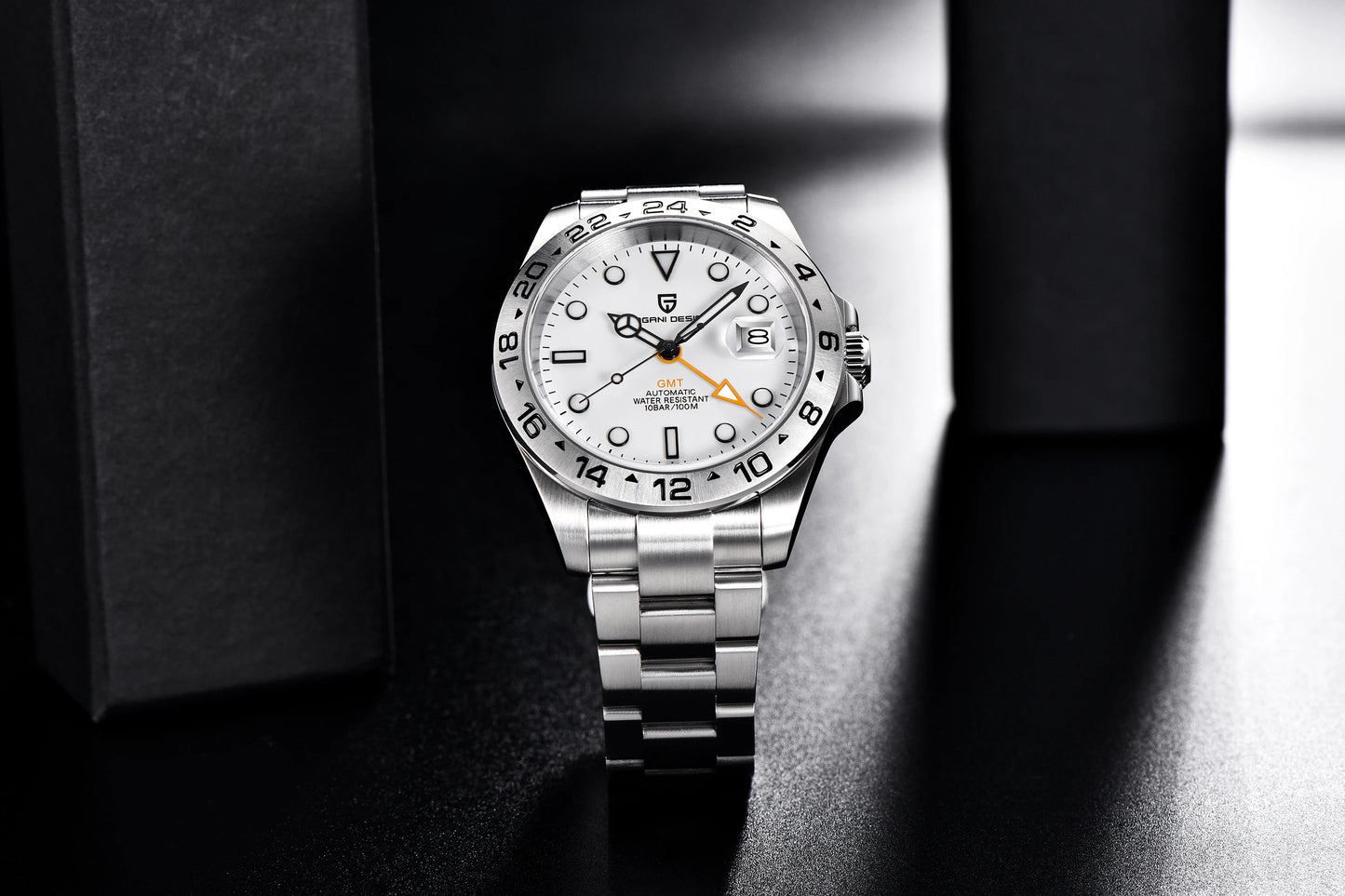 Pagani Design 2025 GMT 42mm Automatic Mechanical Watch Sapphire Crystal