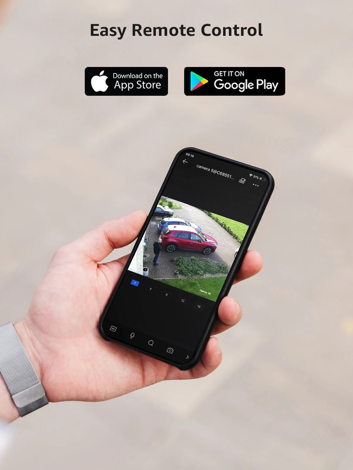 ANNKE C800 4K PoE Outdoor Security Camera IK10 IP67 8MP Smart Dual Light Built In Mic Video Surveillance