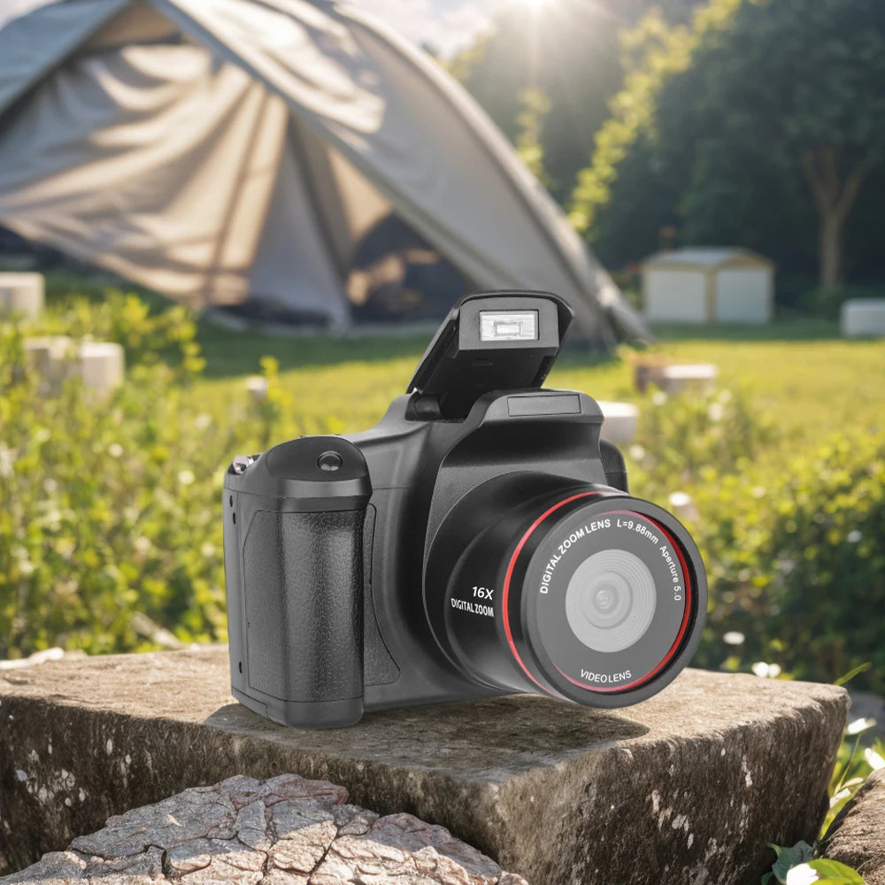 1080P 16MP Camcorder With 16X Zoom And 2.4 Inch LCD Screen