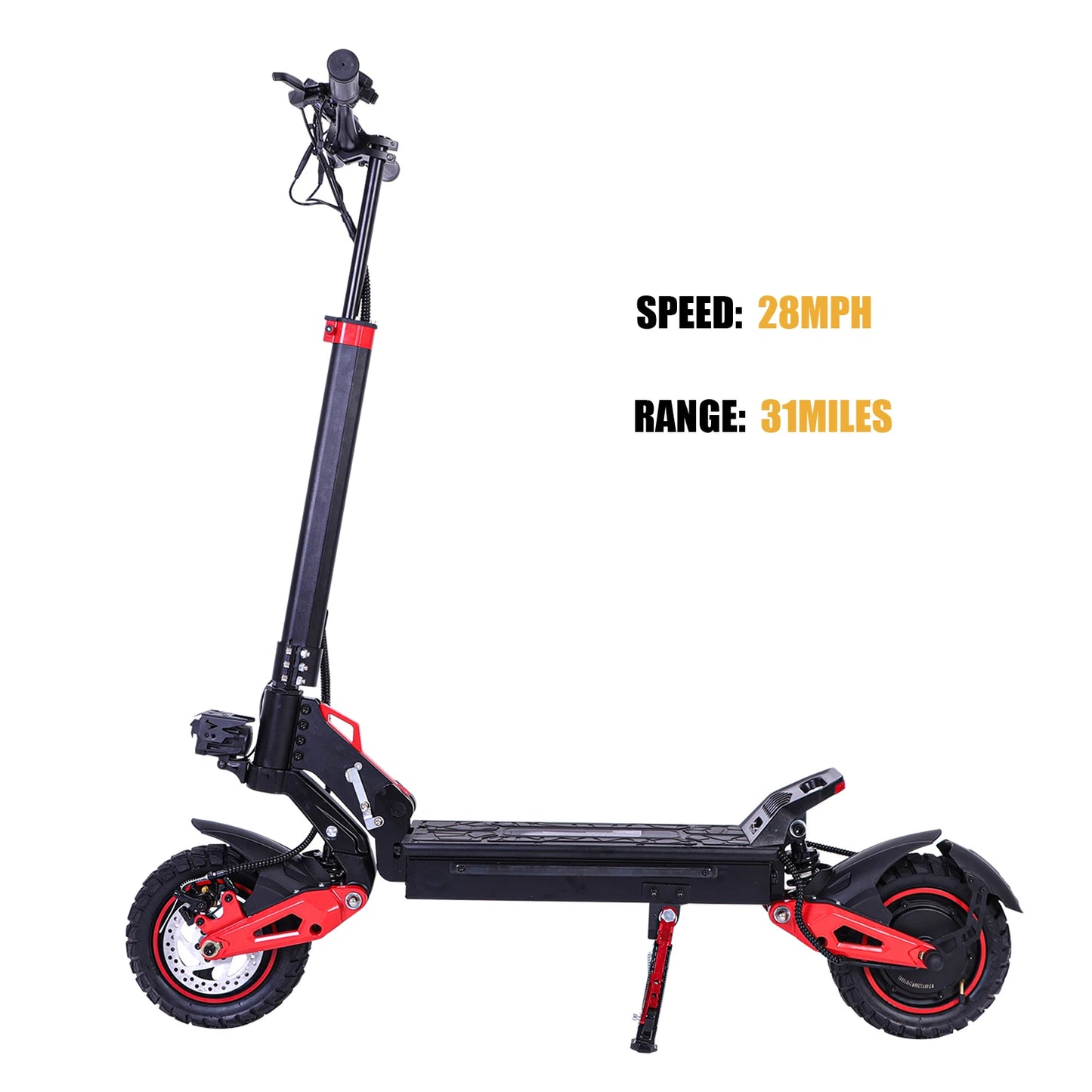 6000W Dual Motor Electric Scooter 50mph Folding Off Road
