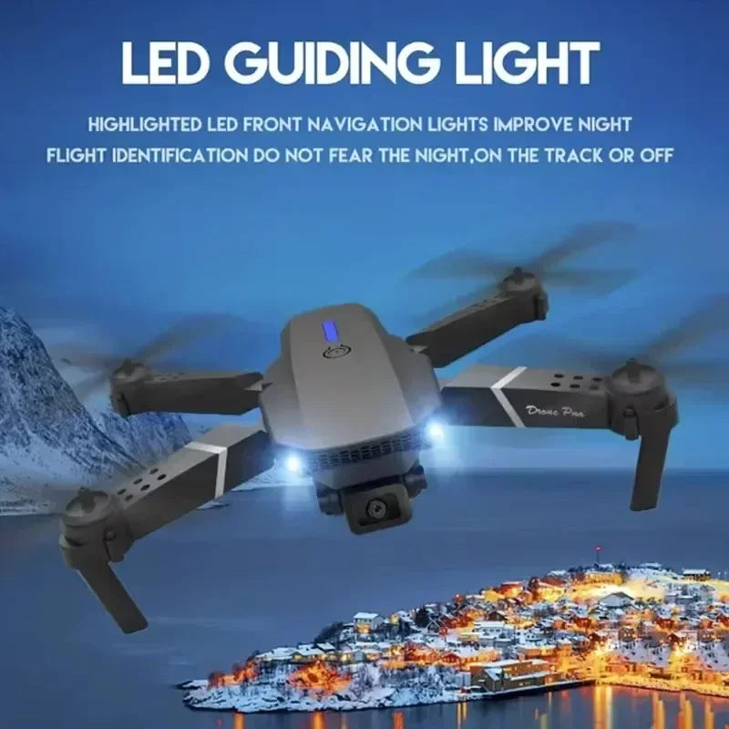 E88Pro 4K FPV Drone With 1080P Camera Foldable Portable