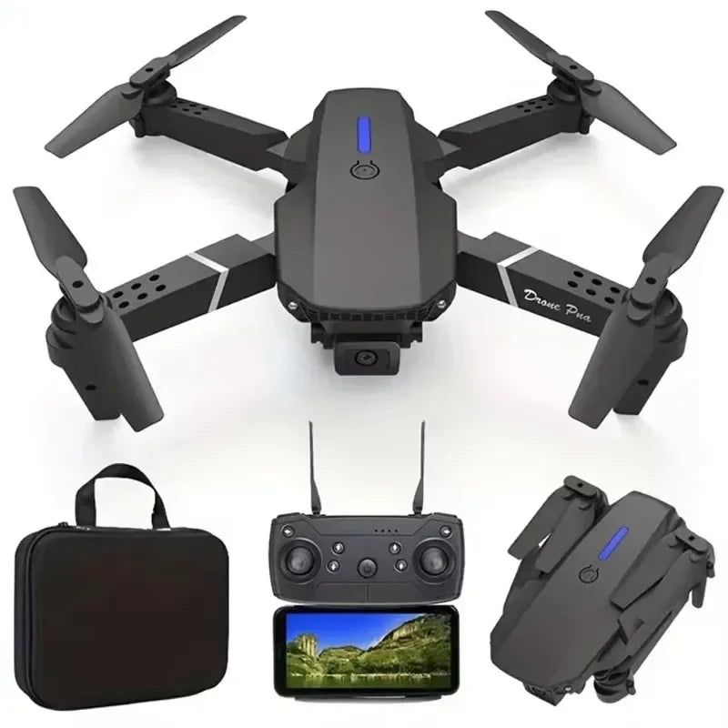 E88Pro 4K FPV Drone With 1080P Camera Foldable Portable