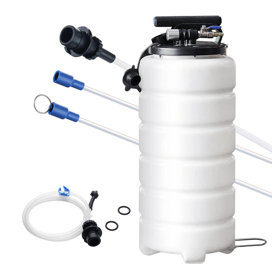 SucceBuy 6.5L 15L Pneumatic Fluid Extractor With Suction Hose Oil Change