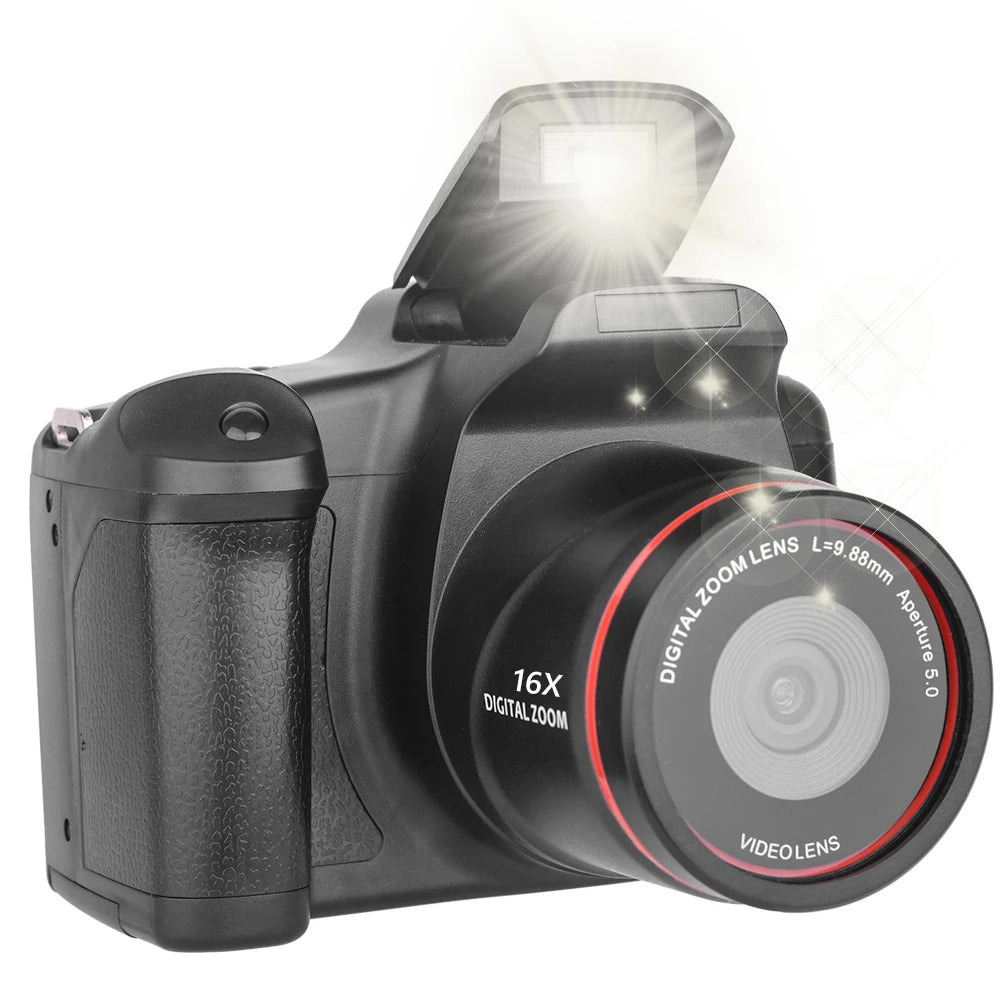 1080P 16MP Camcorder With 16X Zoom And 2.4 Inch LCD Screen
