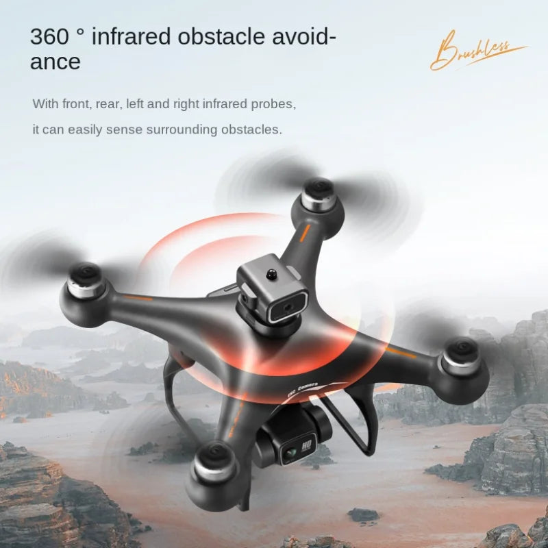 S116 MAX Drone Pro With 3 Batteries 8K Dual Camera Features