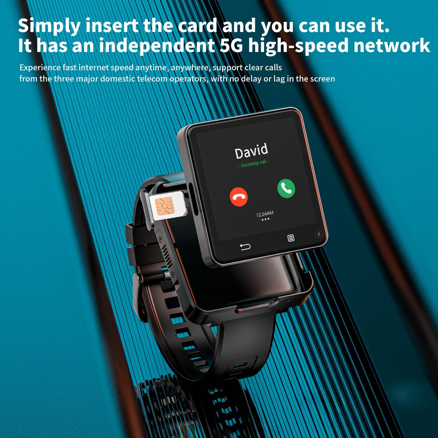 LOKMAT APPLLP 2 MAX Dual Camera Android 11 Smart Watch