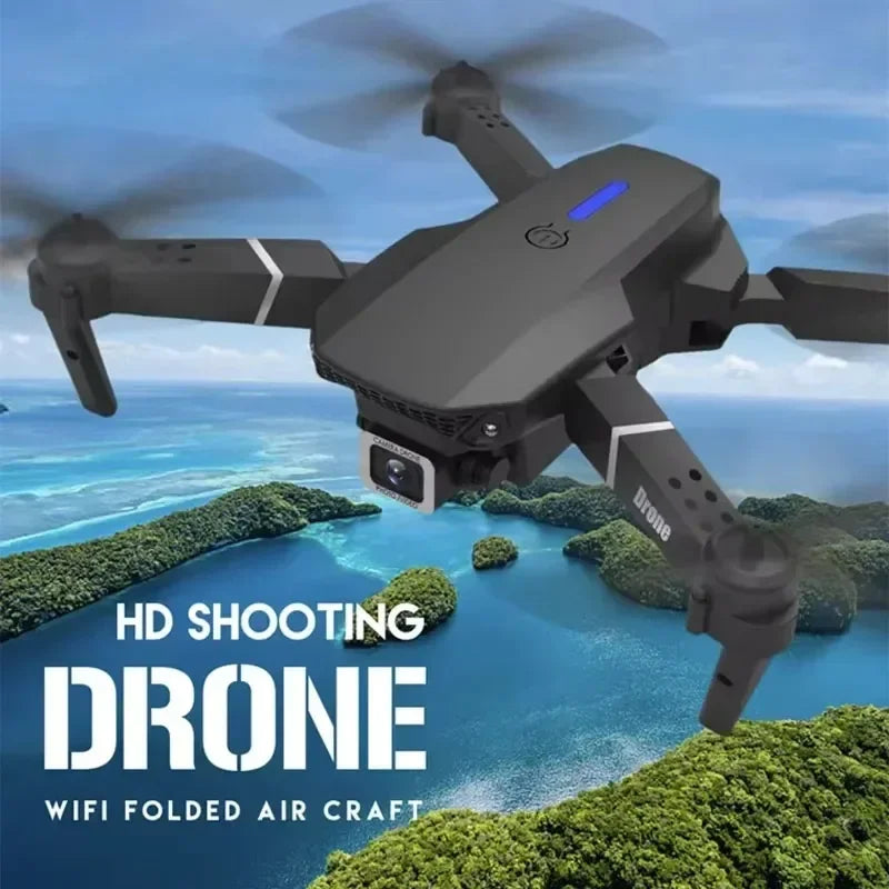E88Pro 4K FPV Drone With 1080P Camera Foldable Portable