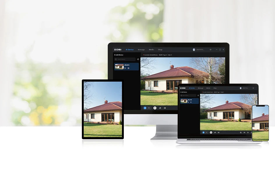 ZOSI 4K 8MP PoE Security System 16 Channel NVR 4TB AI