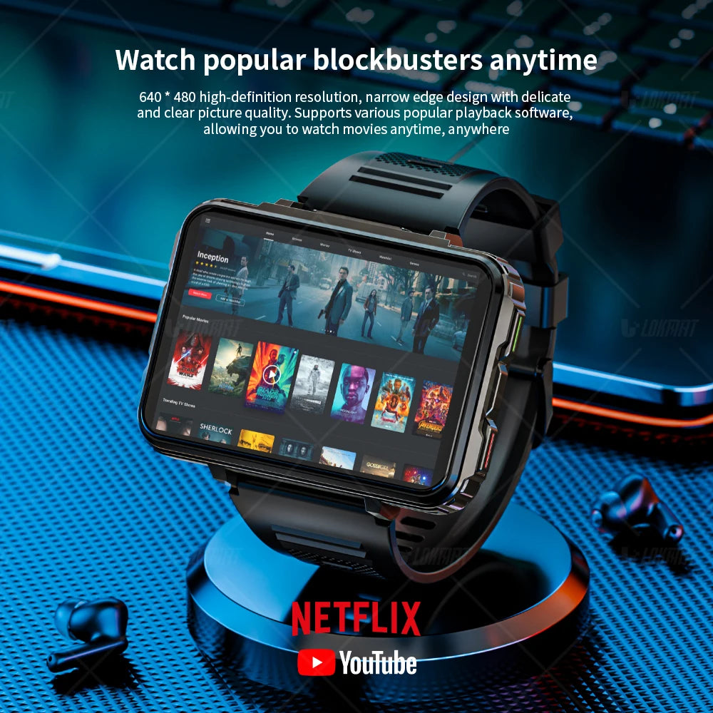 LOKMAT APPLLP 5 Max Android Watch Screen HD 4G Camera