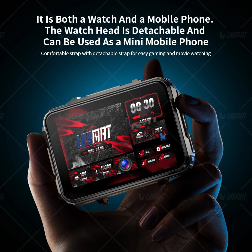 LOKMAT APPLLP 5 Max Android Watch Screen HD 4G Camera