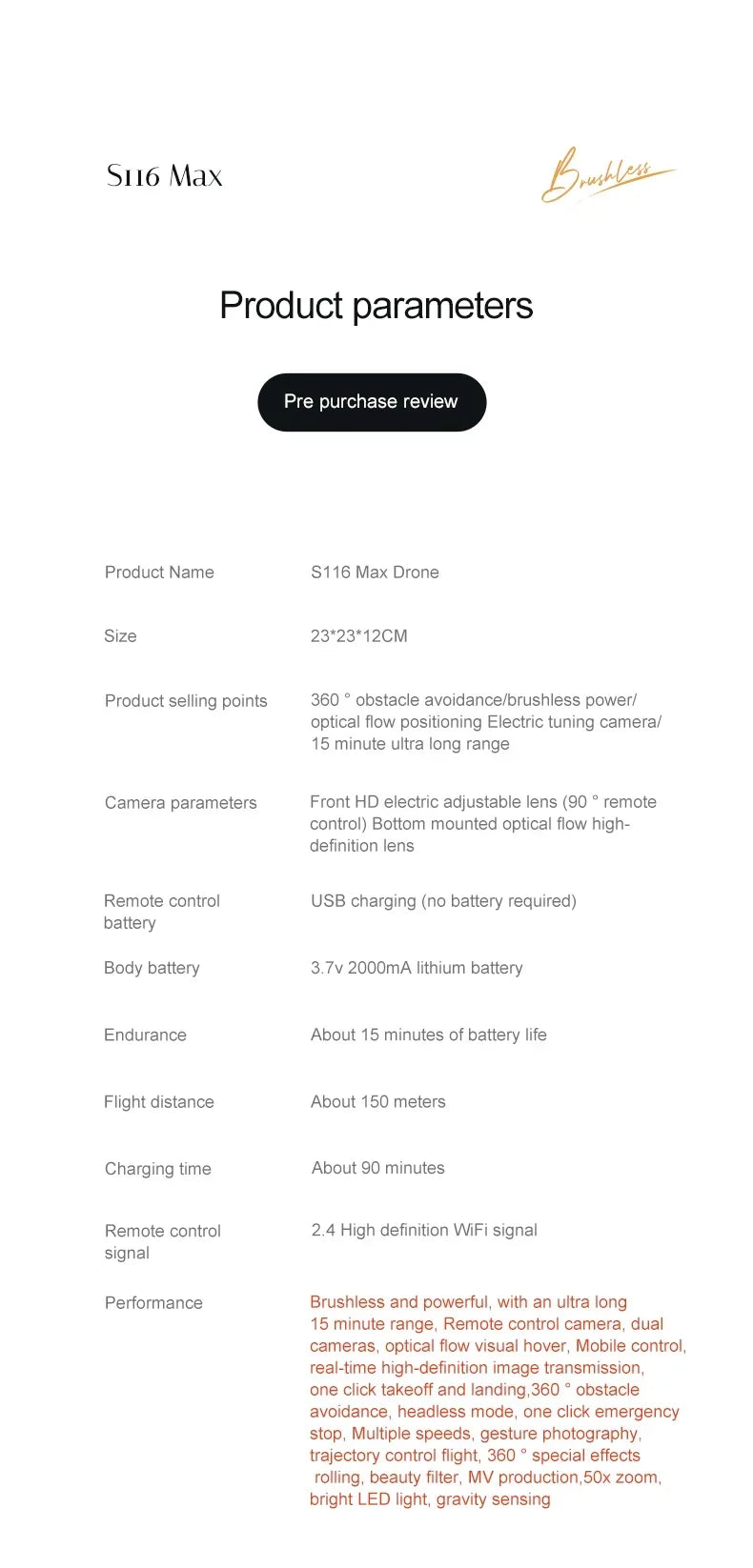 S116 MAX Drone Pro With 3 Batteries 8K Dual Camera Features