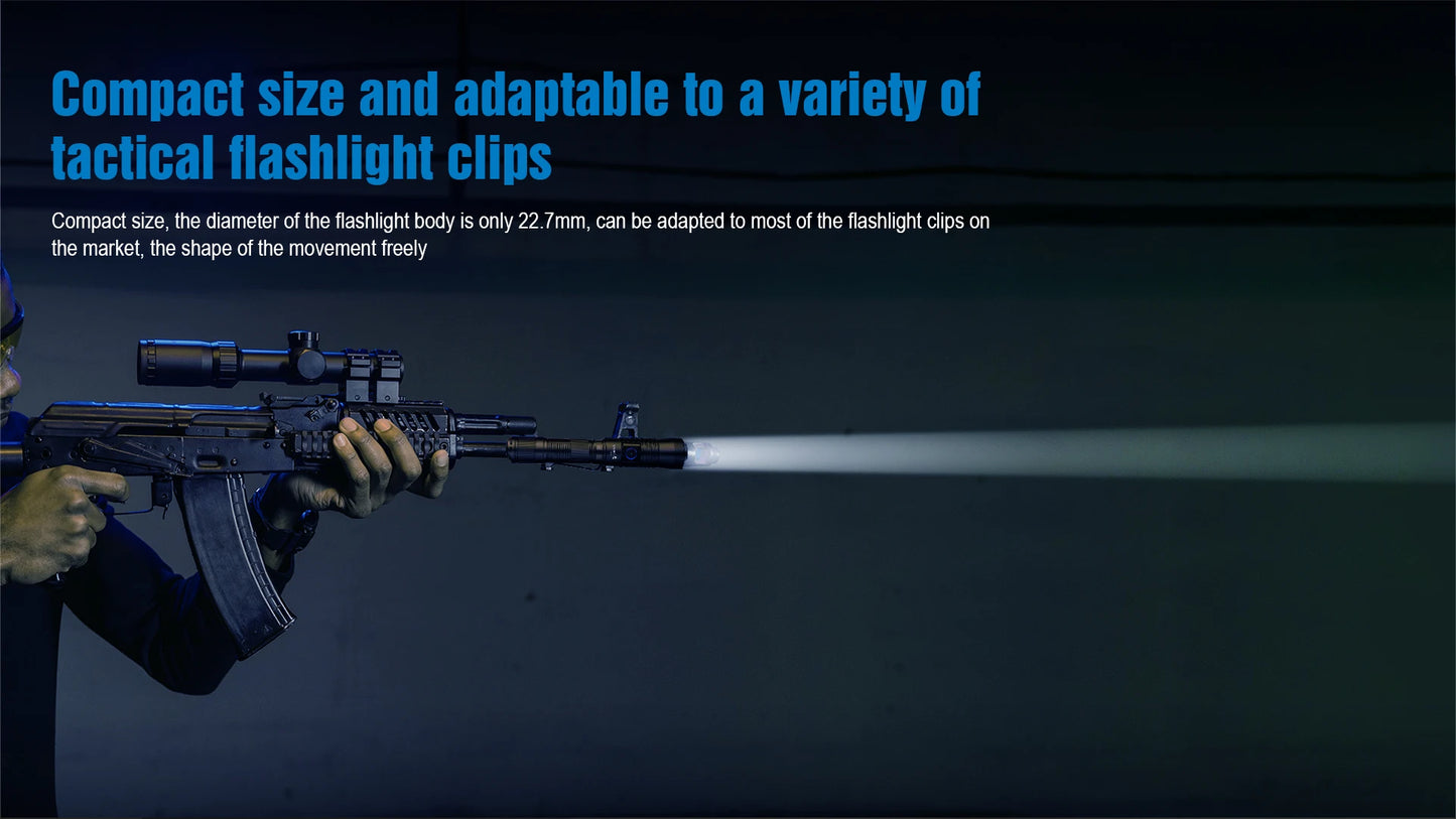 TrustFire T30R 1100M Tactical Flashlight 460 Lumen USB Rechargeable LED Torch