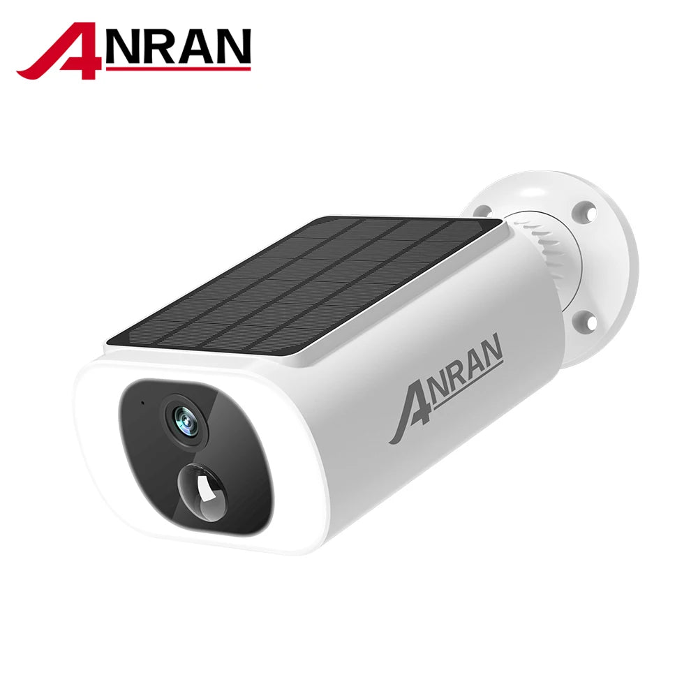ANRAN 2K Solar Wireless Security Camera Floodlight WiFi