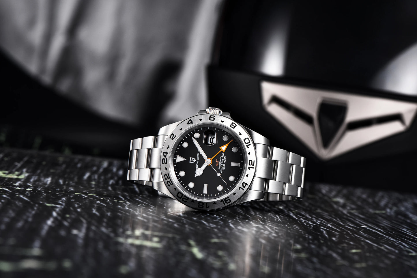 Pagani Design 2025 GMT 42mm Automatic Mechanical Watch Sapphire Crystal