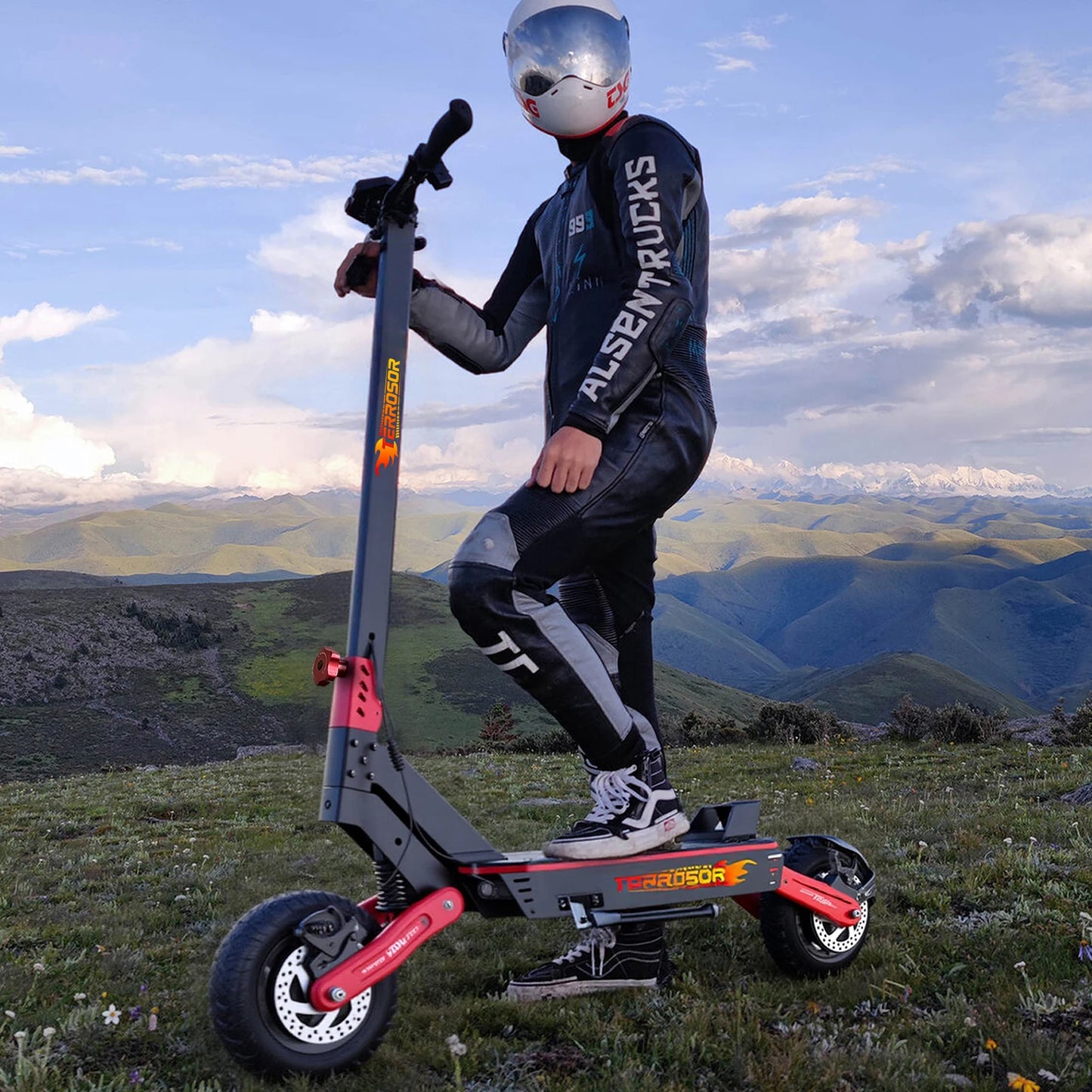 Electric Scooter For Adults 1200W 11in Off Road Tires 28MPH
