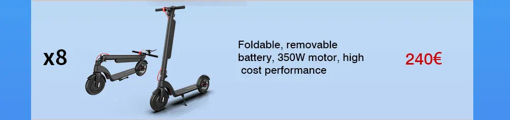 Huancic HX X6 Electric Scooter 350W Foldable 25kmh Model