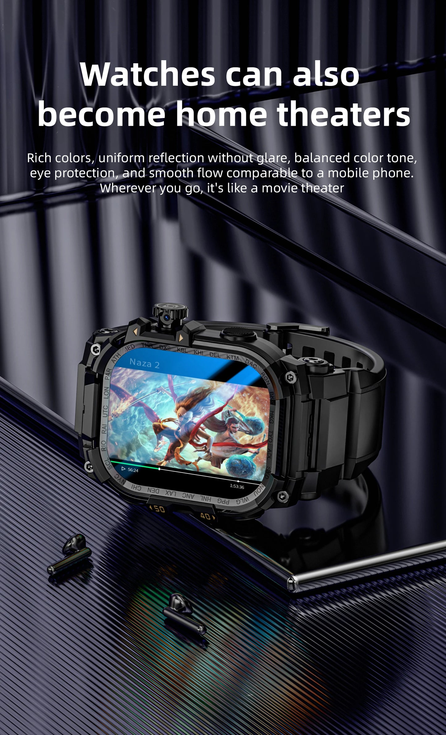 Lokmat Appllp 7 Max Android Smart Watch Phone Amoled Touch Screen Camera 4G WiFi SIM Card Outdoor Fitness Tracker