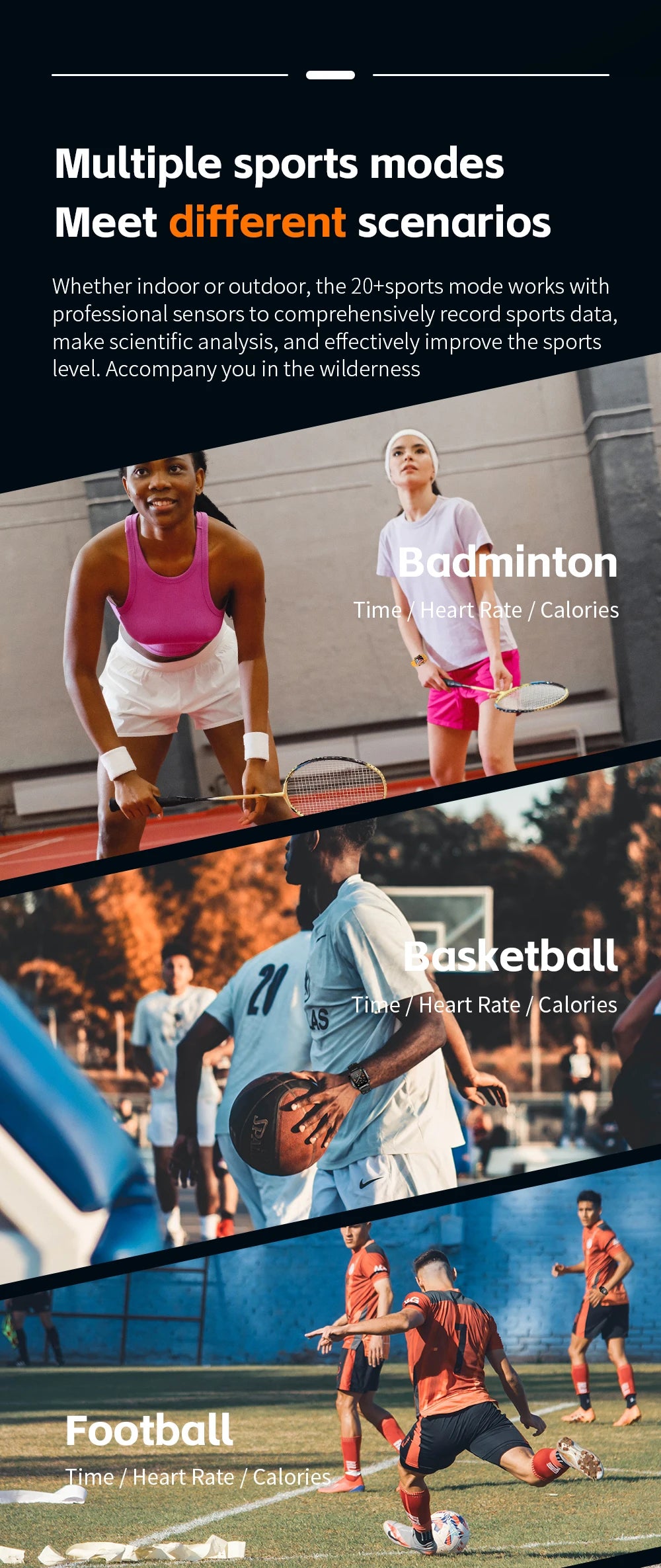 Lokmat Ocean Pro Smart Watch 5ATM Waterproof Heart Rate