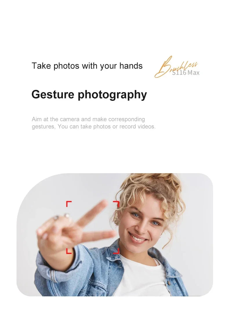 S116 MAX Drone Pro With 3 Batteries 8K Dual Camera Features