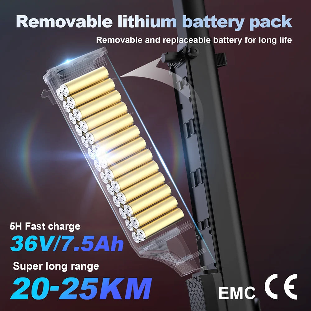 Huancic HX X6 Electric Scooter 350W Foldable 25kmh Model