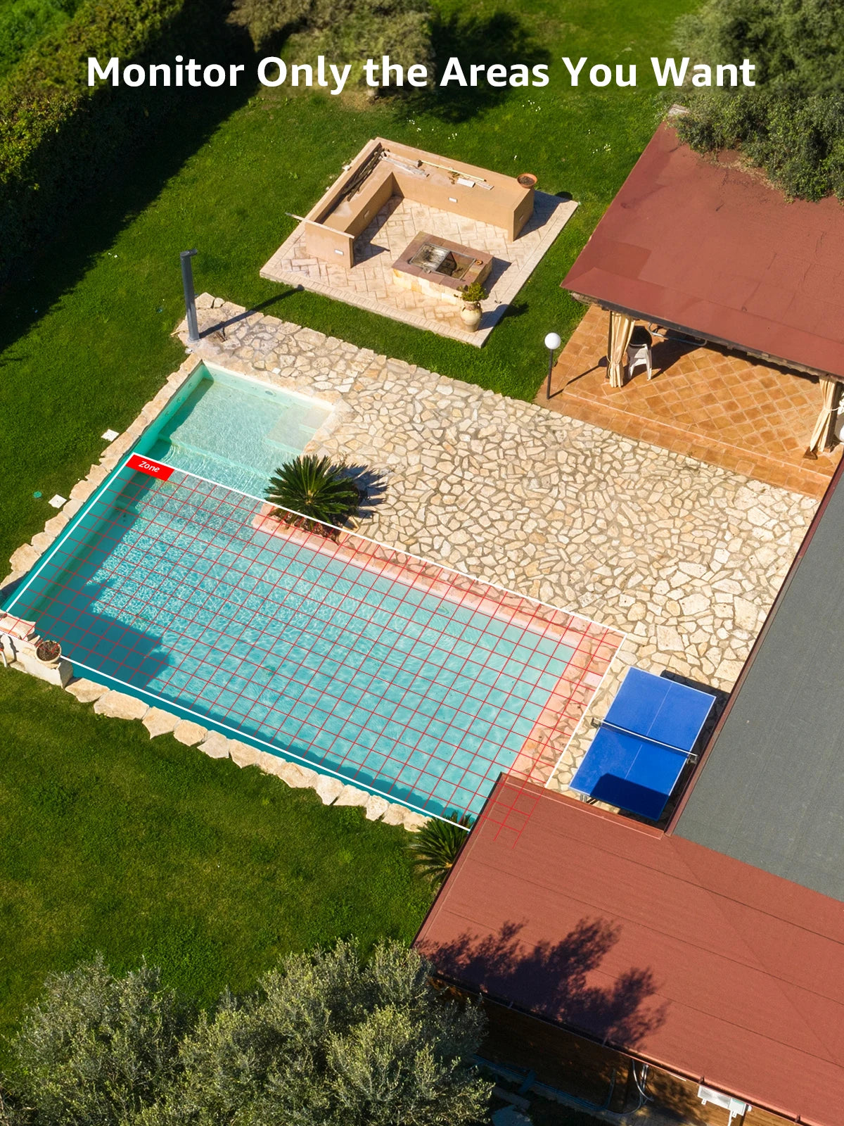 ANNKE C800 4K PoE Outdoor Security Camera IK10 IP67 8MP Smart Dual Light Built In Mic Video Surveillance