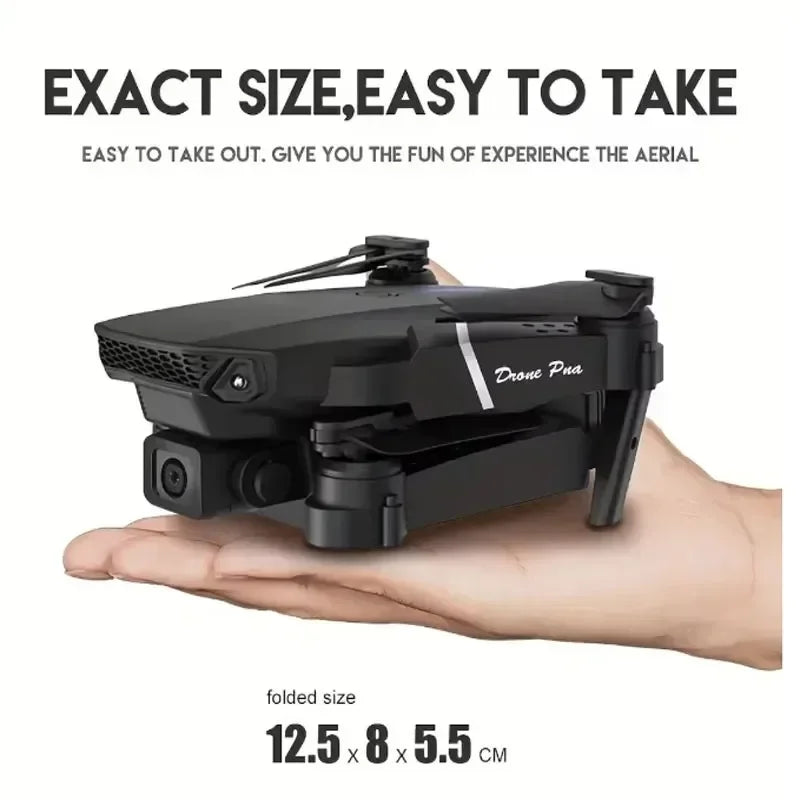 E88Pro 4K FPV Drone With 1080P Camera Foldable Portable