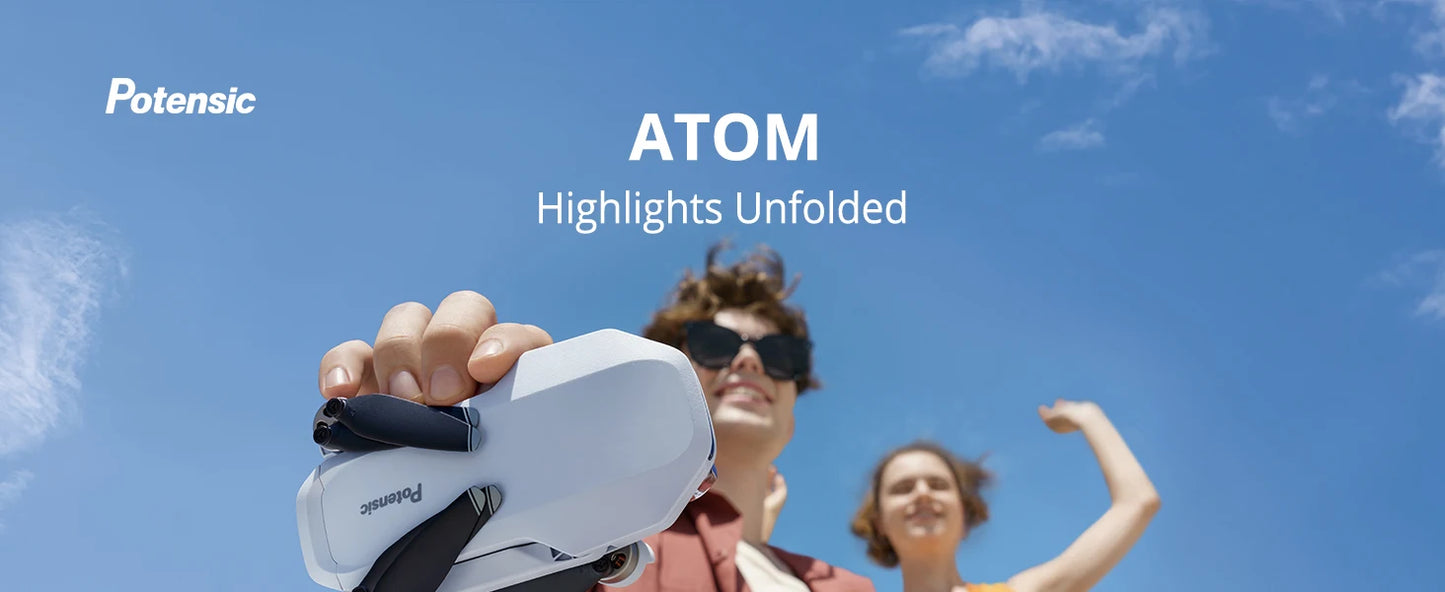 Potensic Atom 4K Drone With 3 Axis Gimbal Under 249g GPS