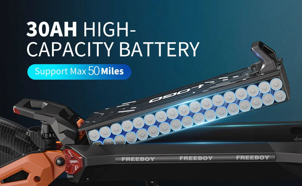 6000W Dual Motor Electric Scooter 50mph Folding Off Road