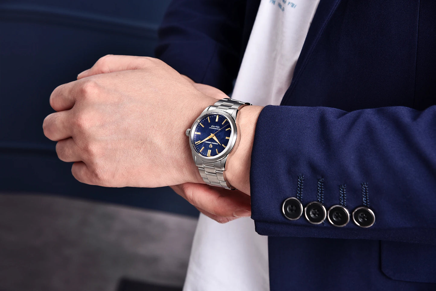 PAGANI DESIGN 40mm Ultra Thin Mens Quartz Wristwatch With Sapphire Crystal