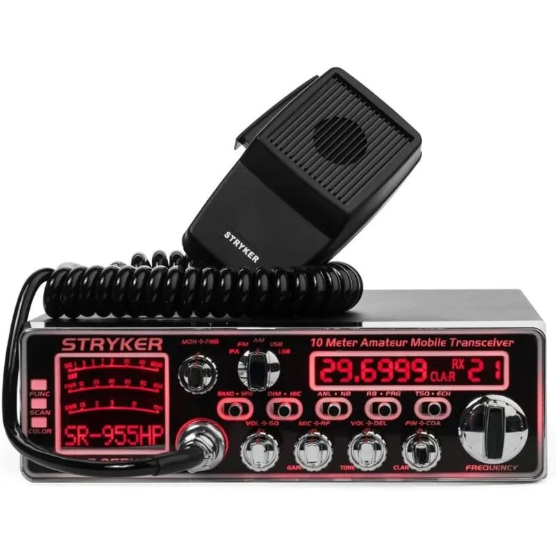 Stryker SR 955HP 10 Meter SSB Radio LED Lighting Audio