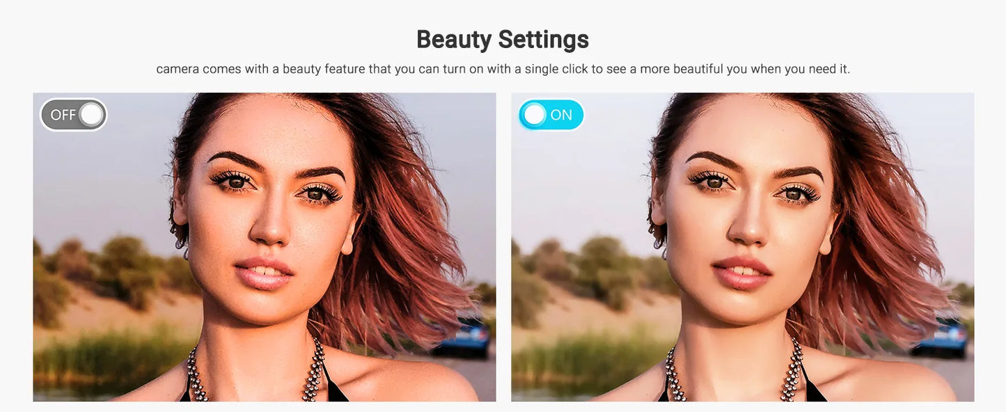 4K 64MP WiFi Vlogging Camera With Flash And Lens Hood